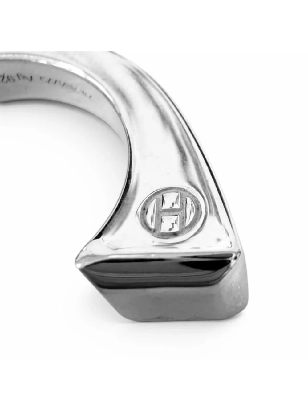 Hermes Clous de Forges Ring Silver